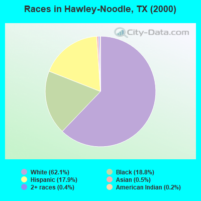 Races in Hawley-Noodle, TX (2000)