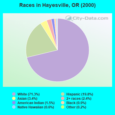 Races in Hayesville, OR (2000)