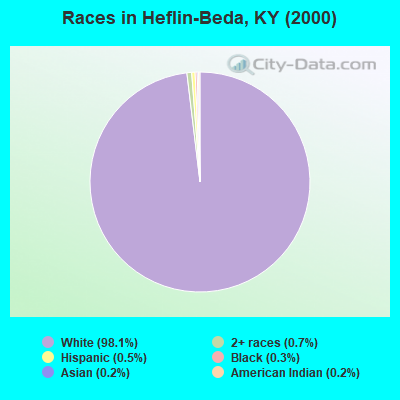 Races in Heflin-Beda, KY (2000)