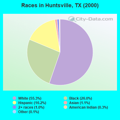 Races in Huntsville, TX (2000)