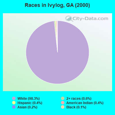 Races in Ivylog, GA (2000)