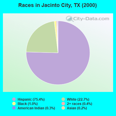 Races in Jacinto City, TX (2000)