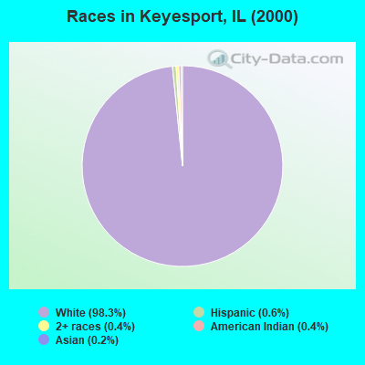 Races in Keyesport, IL (2000)