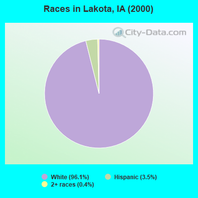 Races in Lakota, IA (2000)