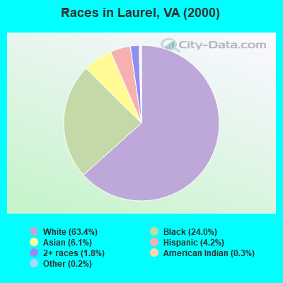 Races in Laurel, VA (2000)