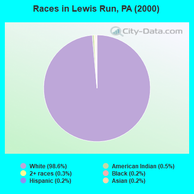 Races in Lewis Run, PA (2000)