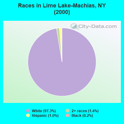 Races in Lime Lake-Machias, NY (2000)