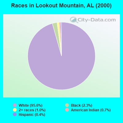 Races in Lookout Mountain, AL (2000)