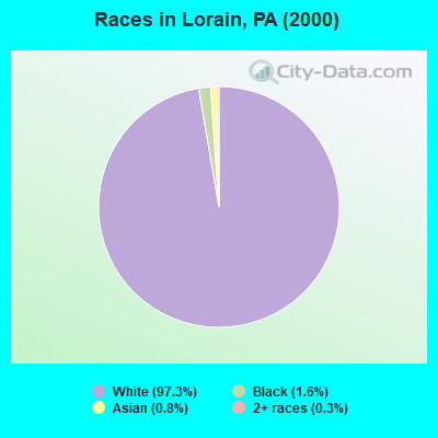Races in Lorain, PA (2000)