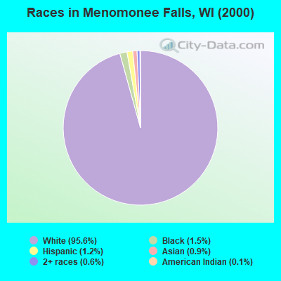 Races in Menomonee Falls, WI (2000)