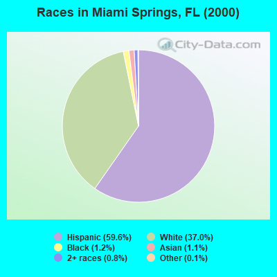 Races in Miami Springs, FL (2000)