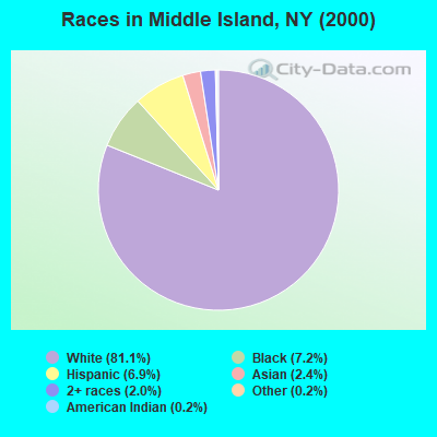 Races in Middle Island, NY (2000)