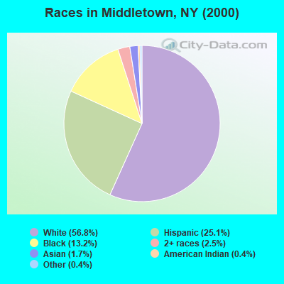 Races in Middletown, NY (2000)