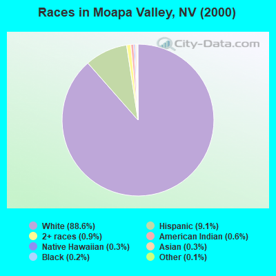 Races in Moapa Valley, NV (2000)