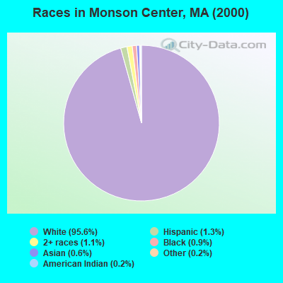 Races in Monson Center, MA (2000)