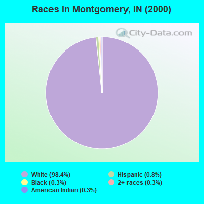 Races in Montgomery, IN (2000)