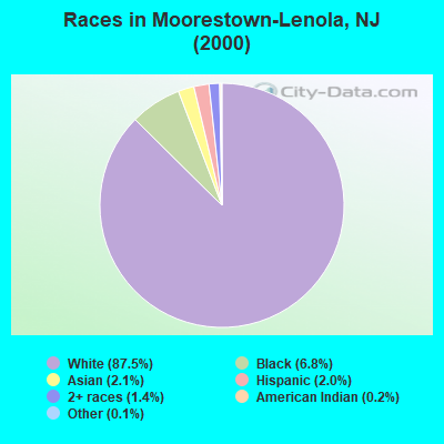 Races in Moorestown-Lenola, NJ (2000)