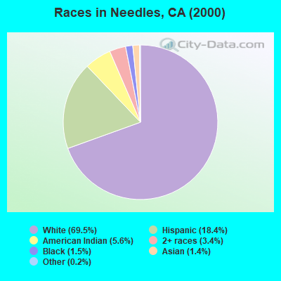 Races in Needles, CA (2000)
