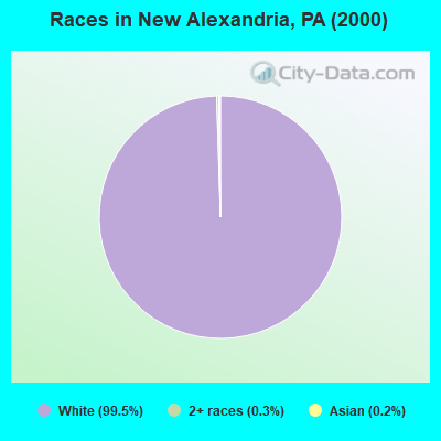 Races in New Alexandria, PA (2000)