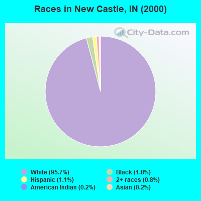 Races in New Castle, IN (2000)