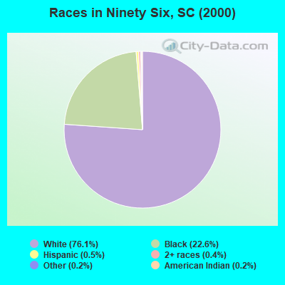 Races in Ninety Six, SC (2000)