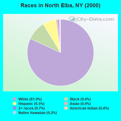 Races in North Elba, NY (2000)