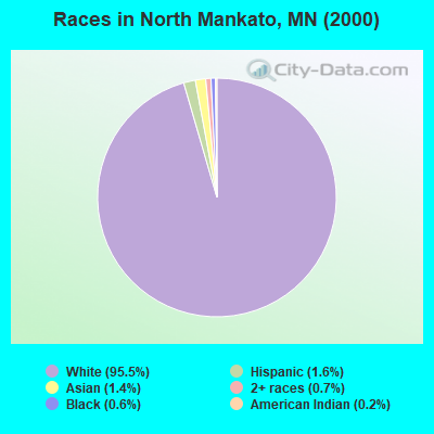 Races in North Mankato, MN (2000)