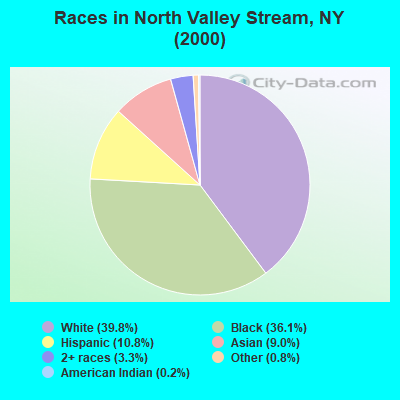 Races in North Valley Stream, NY (2000)