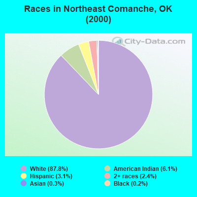 Races in Northeast Comanche, OK (2000)