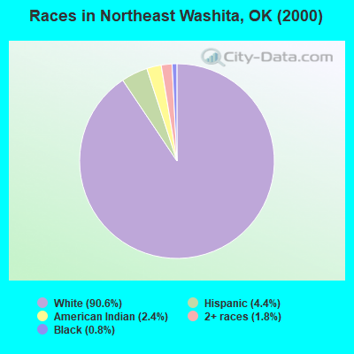 Races in Northeast Washita, OK (2000)