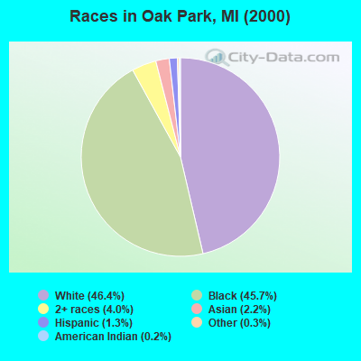 Races in Oak Park, MI (2000)