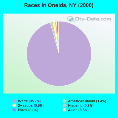 Races in Oneida, NY (2000)