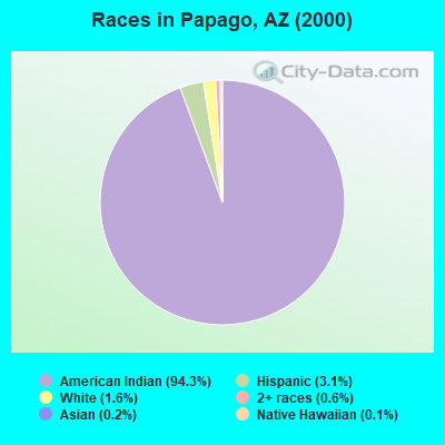 Races in Papago, AZ (2000)