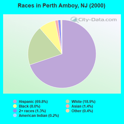 Races in Perth Amboy, NJ (2000)