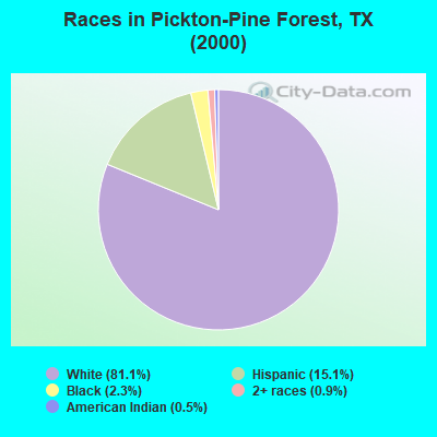 Races in Pickton-Pine Forest, TX (2000)