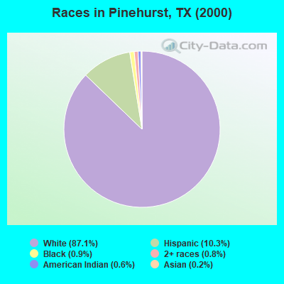 Races in Pinehurst, TX (2000)
