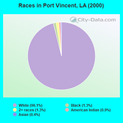 Races in Port Vincent, LA (2000)