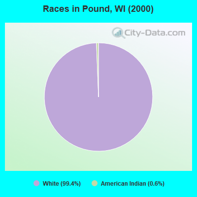 Races in Pound, WI (2000)