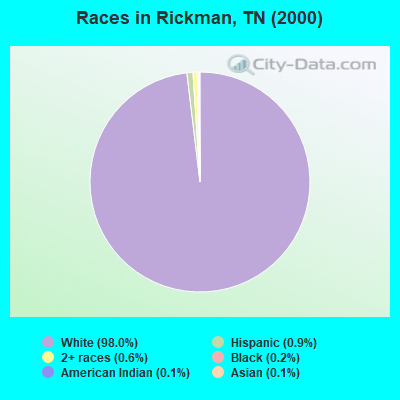 Races in Rickman, TN (2000)