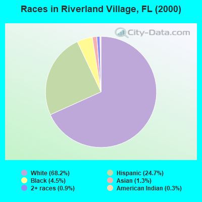 Races in Riverland Village, FL (2000)