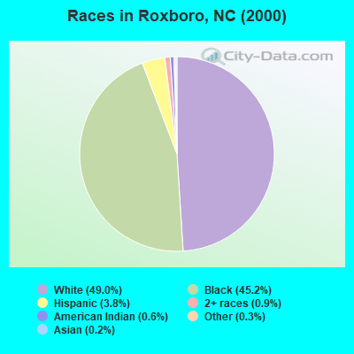 Races in Roxboro, NC (2000)