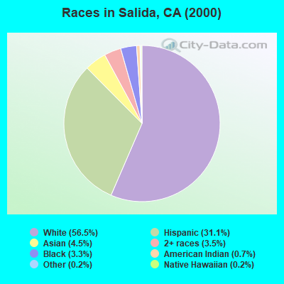 Races in Salida, CA (2000)