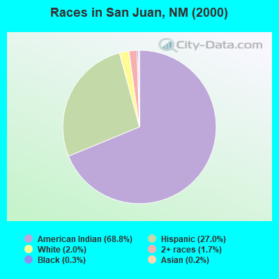 Races in San Juan, NM (2000)