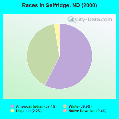 Races in Selfridge, ND (2000)