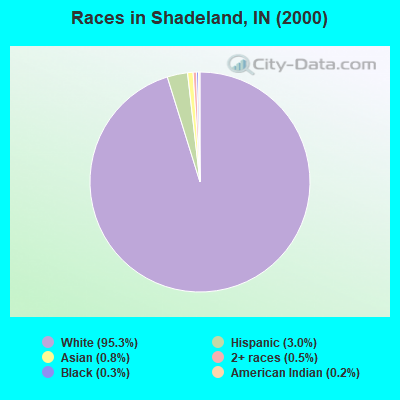 Races in Shadeland, IN (2000)