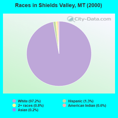 Races in Shields Valley, MT (2000)