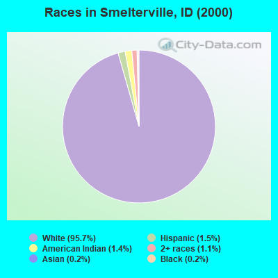 Races in Smelterville, ID (2000)