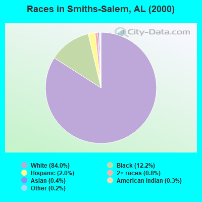 Races in Smiths-Salem, AL (2000)