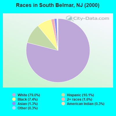Races in South Belmar, NJ (2000)