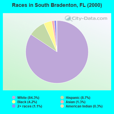 Races in South Bradenton, FL (2000)